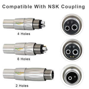 ข้อต่อหัวกรอฟันแบบ LED สำหรับเครื่องกรอฟันความเร็วสูง ใช้กับ<span class=keywords><strong>เก้าอี้</strong></span>ทันตกรรม พร้อมสายไฟเบอร์ออปติก <span class=keywords><strong>อะไหล่</strong></span>ทดแทน - Product Image 1