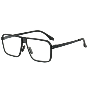 Gafas de sol cuadradas con montura grande Gafas de Sol de plástico y acero Gafas de sol polarizadas de moda <span class=keywords><strong>retro</strong></span> futuristas Uv400 - Product Image 6