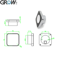 Lecteur de codes-barres 1D/2D QR série GROW GM810, module de lecteur de codes-barres UART/USB DC5V pour Android Arduino