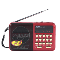 Cadeaux de Noël Joc H110BT H011UH H1011 Lecteur de musique numérique Radio portable Fonction d'enregistrement Haut-parleur intégré en plastique