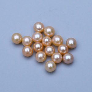 Zhuji Genuine AAA Grade Freshwater <b>Pearl</b> Powder Beads 2-12mm Half Hole Beads Strong Light <b>Loose</b> Natural Beads - Product Image 3