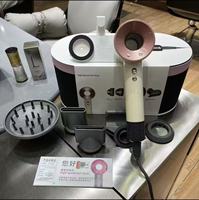 Sèche-cheveux D16 sans pales, diffuseur ionique, haute vitesse, fréquence variable, volume d'air élevé, vent chaud/froid, utilisation en camping-car et hôtel