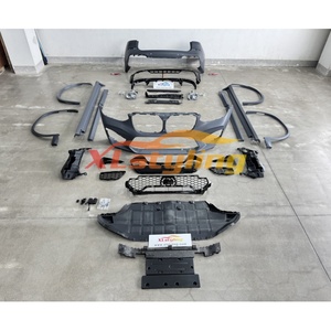 XLstyling kit carrozzeria di alta qualità con tubo di coda paraurti anteriore diffusore minigonne laterali per <span class=keywords><strong>bmw</strong></span> G01 X3M normale 18-20 - Product Image 1