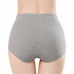 กางเกงในผู้หญิงไซส์ใหญ่ เอวสูง ผ้าฝ้าย 100% แบบถักเรียบ ใส่ได้ทุกวัน สำหรับหลังคลอด ออกแบบมาเพื่อยกกระชับสะโพก - Product Image 4