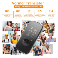 Dispositif de traduction de langue Aucun WiFi nécessaire Traducteur ChatGpt AI amélioré Traduction vocale bidirectionnelle en temps réel avec Business T11