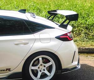 Nouveau Spoiler Arrière en Fibre de Carbone Style VS Aile Haute pour <span class=keywords><strong>Honda</strong></span> <span class=keywords><strong>Civic</strong></span> <span class=keywords><strong>Type</strong></span> <span class=keywords><strong>R</strong></span> FL5 <span class=keywords><strong>2022</strong></span> et Plus - Product Image 4
