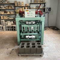 Machine semi-automatique de fabrication de briques en ciment, modèles 4-35B, formes variées, moule personnalisable, très demandée au Kenya