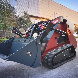 New Promotion Diesel 25hp 30hp 40hp 50hp Tracked Crwaler <strong>Mini</strong> <strong>Skid</strong> <strong>Steer</strong> <strong>Loader</strong> Comes with 4 in 1 Bucket Machine Model SV25H - Product Image 3