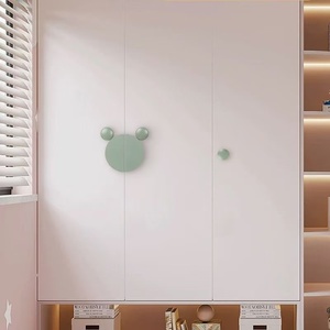 Armario para niños dibujos animados Mickey manija lindo gabinete puerta cajón manija madera Color semicircular gabinete manija <span class=keywords><strong>de</strong></span> madera - Product Image 2