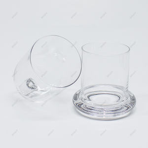 Contenitore per Candele in Vetro Vuoto con Coperchio a Campana Cloche a Cupola da 12oz e 24oz, in Cristallo Trasparente, Unico per Matrimoni, con Logo Personalizzato, per Aromi all'Ingrosso - Product Image 3