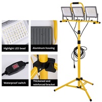 Lampu sorot darurat untuk berkemah, lampu sorot darurat LED portabel 90W, lampu kerja untuk rumah mobil, toko Perbaikan