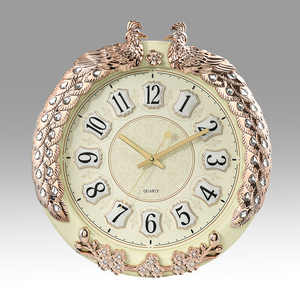 Thiết Kế Hiện Đại Peacock Trang Trí Nội Thất Đồng Hồ Treo Tường Sang Trọng - Product Image 6