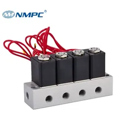 <span class=keywords><strong>El</strong></span> mejor precio 2V025-06 G1/8 DC12V 24V válvula neumática válvula solenoide <span class=keywords><strong>de</strong></span> colector <span class=keywords><strong>de</strong></span> cuatro uniones válvula solenoide <span class=keywords><strong>de</strong></span> colector <span class=keywords><strong>de</strong></span> múltiples puertos para aire - Product Image 2
