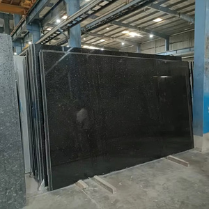 Black Galaxy <b>Granite</b> Slabs 2cm Polished | Indian Black <b>Granite</b> for Kitchen Countertops & Flooring | Export Quality - Product Image 3