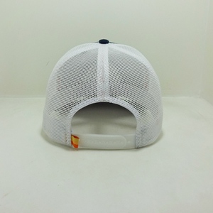Casquette Trucker Sundown Bleu Marine avec Panneau Avant en Maille, Applique en Caoutchouc en Relief, Réglable, Unisexe, Décontractée, Printemps-Été, 6 Panneaux - Product Image 5