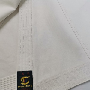 ที่มีคุณภาพสูง WKF เครื่องแบบ<span class=keywords><strong>คาราเต้</strong></span>เข็มขัดสีขาวรวมปรับแต่งโลโก้ของคุณเองสำหรับการฝึกอบรม - Product Image 5