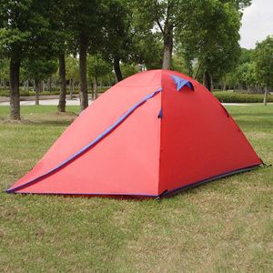 OEM/ODM Factory Direct Double-Layer Oxford One Bedroom Camping <b>Tent</b> Four-Season Waterproof Windproof Portable Breathable - Product Image 1