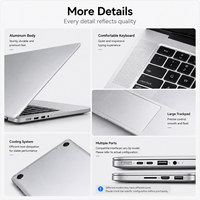 Ordinateur portable reconditionné de qualité A+ - 95% neuf - MacBook Pro 13 pouces 2022 M2 A2338 - 8 Go de RAM - 512 Go de SSD - Prise US - 90 Hz - Autonomie de 11 heures - MacOS 227