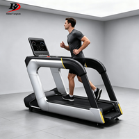 Mesin Lari Treadmill Komersial LED TV dan Konsol Android Heavy Duty untuk Gym, Grosir Langsung dari Pabrik
