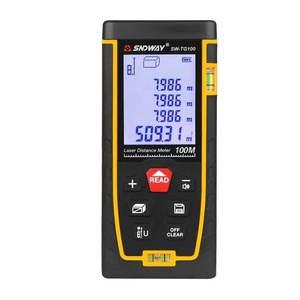 Télémètre laser SNDWAY SW-TG100 Classic à grand écran avec précision de 2 mm, certifié CE ROHS pour 100 m - Product Image 1