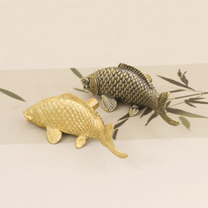Латунные дверные ручки Golden <span class=keywords><strong>Dragon</strong></span>, антикварные ручки для шкафов, декоративные ручки-скобы для ящиков для гостиной и спальни. - Product Image 4