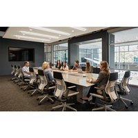 Chaise de bureau ergonomique, salle de réunion multi-personnes, aménagement de magasin, design d'intérieur de bureau personnalisé, aménagement d'espace hautement efficace