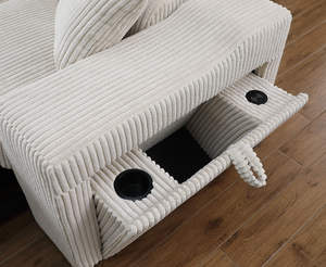 JS يمكن سحبها على شكل L عكسها مع شاحن لاسلكي للتخزين مع أثاث مقطعي - Product Image 5