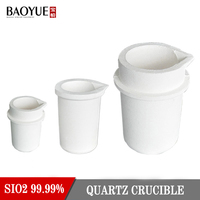 Fourneau à plaque céramique personnalisable haute température 1800 degrés avec creuset en quartz