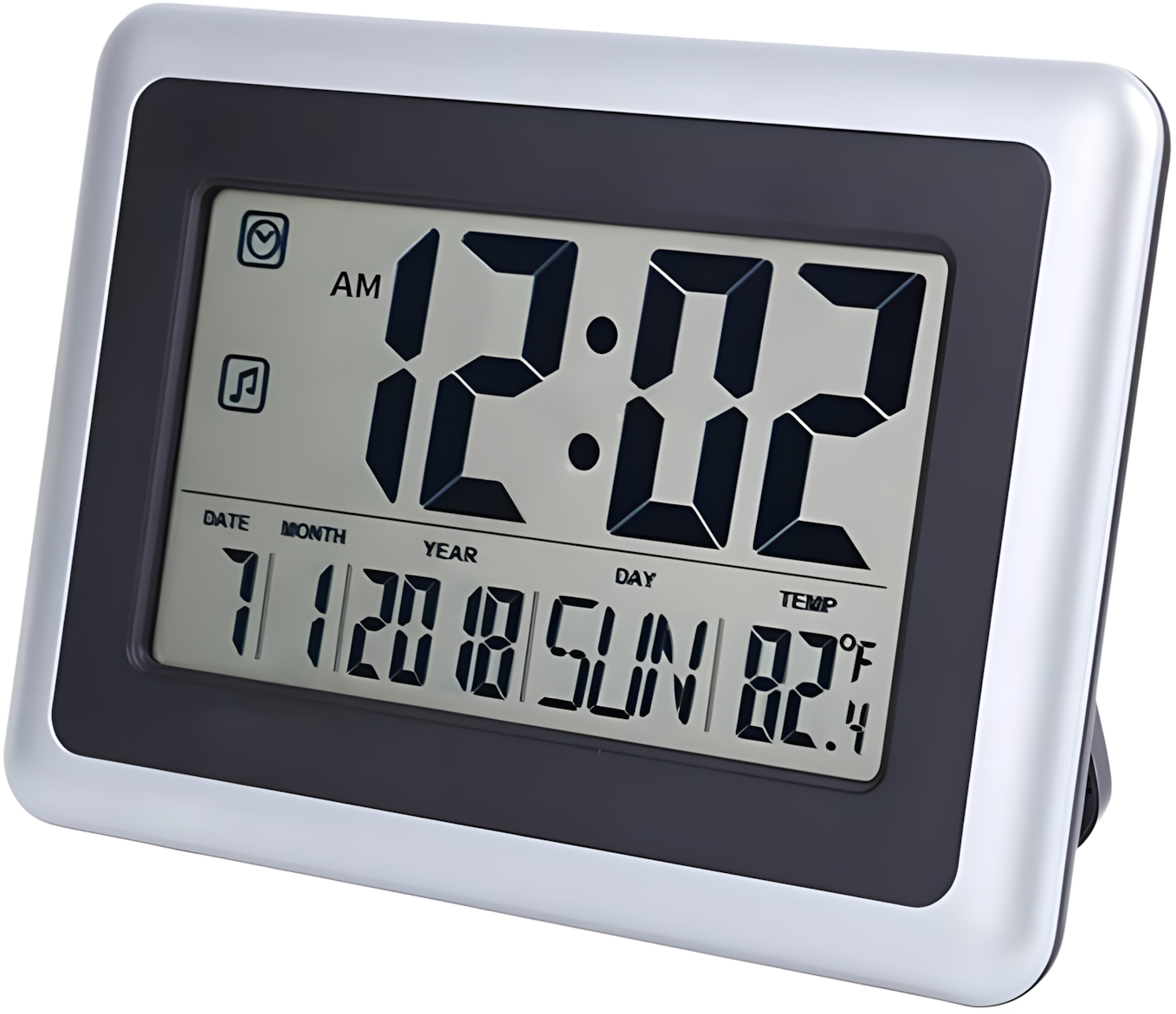 Large Letter Digital Calendar Day Time Clock With Alarm and Reminders  Dementia With Time, Day and Date for Seniors Elderly, image size:1358x1172