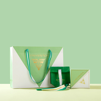Lionwrapack OEM Luxe Petit Sac en Papier Boîte à Bijoux Personnalisée avec Logo Métallique Doré Emballage en Carton Rigide