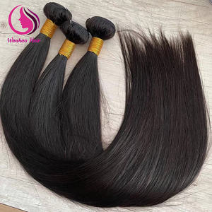 Fasci di capelli vergini cambogiane non trasformati <span class=keywords><strong>100</strong></span> capelli umani grezzi cambogiani venditori all'ingrosso di capelli allineati con cuticole - Product Image 3