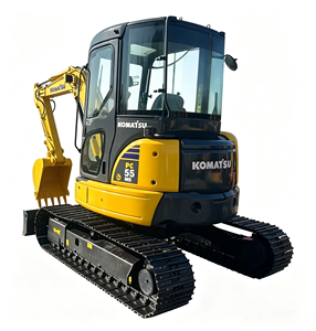 Mini-excavatrices sur chenilles Komatsu PC55MR multifonctionnelles de qualité, d'occasion, 5 tonnes, best-seller - Product Image 1