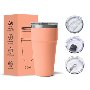 Maekawa Stainless Steel Tumbler 30oz Insulated Travel Mug BPA Free Vacuum Flask Coffee Cup - Product Image 2