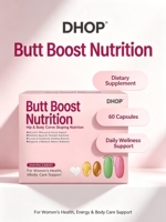 Kit de Nutrition Naturelle pour le Rehaussement des Fesses et le Remodelage des Hanches – Capsules Molles – Produits de Beauté à base de Maca, Collagène, CoQ10, Racine de Kudzu et Ashwagandha