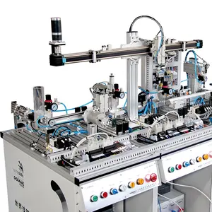 Дидактическая профессиональная промышленная Роботизированная линия трансмиссии, модульная Гибкая линия продукции, система обучения