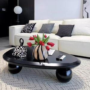 Tavolino da Caffè Moderno Minimalista di Lusso in Stile Scandinavo con Effetto Goccia d'<span class=keywords><strong>Acqua</strong></span> per Soggiorno e Netflix - Product Image 5