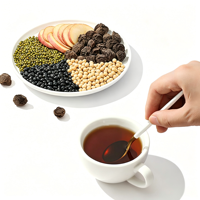 Ternavia OEM Thé Minceur Traditionnel à la Pâte de Trois Haricots 220g, Pâte Rafraîchissante Détox aux Haricots Mungo Noirs et Verts et Prunes Fumées, à base de plantes 18