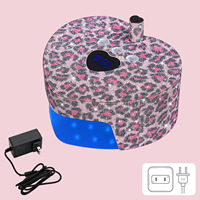 Lampe UV sans fil rechargeable avec logo personnalisé pour ongles en gel, séchoir à ongles diamant 86W avec lampe à main, à prix unitaire réduit