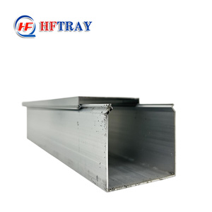 Goulotte de câbles en acier galvanisé à chaud 500x100mm, fabrication chinoise, pour centrales électriques, approvisionnement en vrac - Product Image 5
