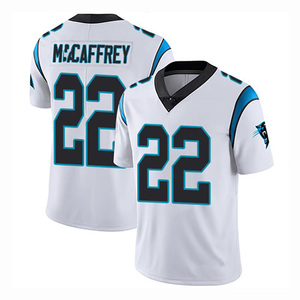 New Unisex Cao cấp Tùy Chỉnh Bóng Đá Mỹ Jersey Thêu Bộ Cộng Với Kích Thước Ngắn Tay Áo Mùa Hè 100% Polyester <span class=keywords><strong>Panthers</strong></span> - Product Image 3