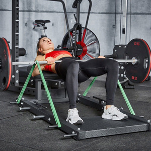 Machine de poussée de hanche robuste, <span class=keywords><strong>appareil</strong></span> d'entraînement pour ponts de fessiers, pour femmes, équipement de musculation des fessiers, du tronc et des abdominaux - Product Image 4