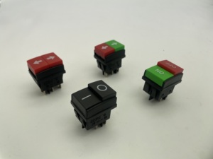 125VAC on off 28x22mm cao và thấp thang nút màu đen O Tôi Bắt Đầu đẩy nút chuyển đổi 16A 250V T125 Rocker chuyển đổi 20A - Product Image 5