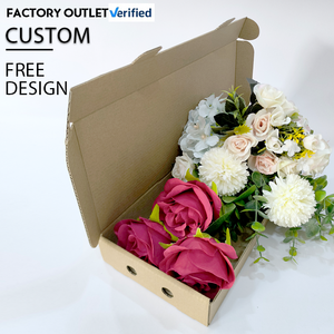 Caja de flores secas de regalo para el Día DE LA MADRE multicapa <span class=keywords><strong>Enviar</strong></span> flores <span class=keywords><strong>por</strong></span> correo Buzón Rosas con logotipo - Product Image 1