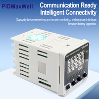 Contador Industrial JS100 de Doble Línea con Pantalla LCD de 6 Dígitos, Salida de Relé RS485 Modbus, Entrada NPN, Alimentación de 85-265 VCA, Programable