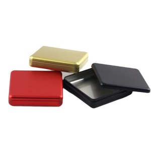 Boîte carrée <span class=keywords><strong>en</strong></span> fer blanc 91*91*20 pour coupe-ongles universels, autocollant métallique, rangement givré, <span class=keywords><strong>personnalisable</strong></span>, agriculture - Product Image 5