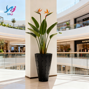 <span class=keywords><strong>Maceta</strong></span> de Lujo Personalizada con Diseño de Flor Dorada, Duradera, Grande, de Fibra de Vidrio, Ecológica, para Bodas, Centros Comerciales, Patios, Jardines, Hoteles y Hogares - Product Image 6