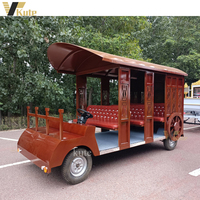 Chariot de tourisme imperméable et amortisseur pour le transport de touristes en extérieur sur de longues périodes