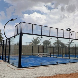 2025 système de cour de Padel de haute qualité de vente chaude cour de Padel en verre trempé intérieur et extérieur panoramique - Product Image 4