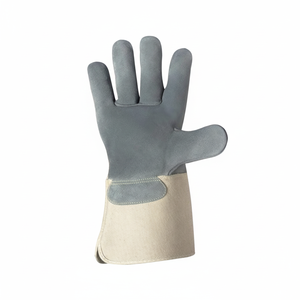 Guantes DE TRABAJO resistentes Guantes DE SEGURIDAD Cuero Trabajo pesado Precio totalmente bajo en Pakistán Guantes de trabajo más vendidos - Product Image 1
