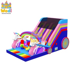 Tobogán Inflable Oficial de <span class=keywords><strong>Minecraft</strong></span>, Material de PVC de 0.55mm Seguro para Niños, Resistente a Desgarros y Rayones, para Fiestas y Eventos Temáticos - Product Image 5